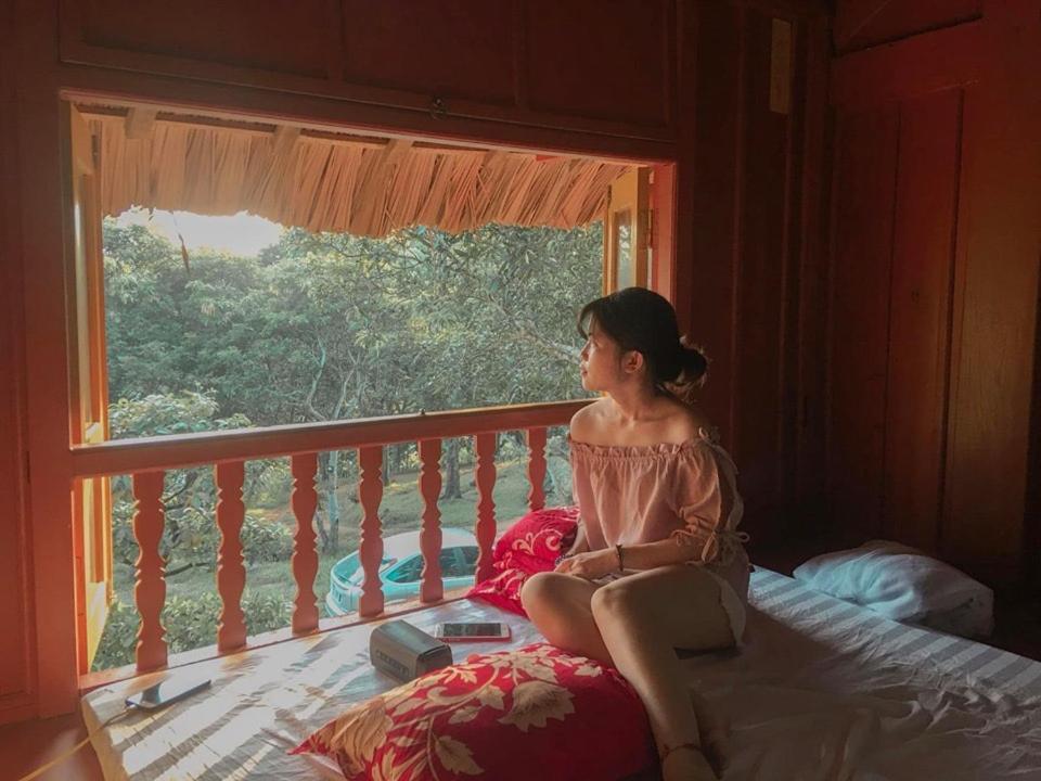 Pai Bjooc Homestay Tuyen Quang Exteriör bild