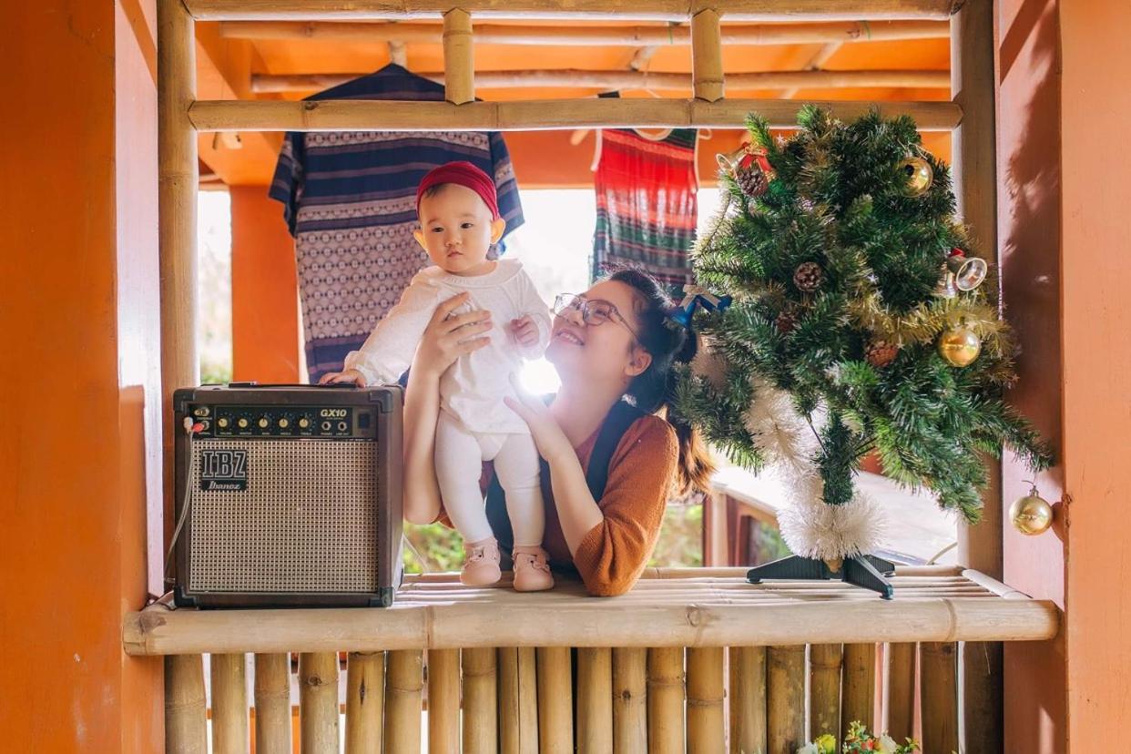 Pai Bjooc Homestay Tuyen Quang Exteriör bild