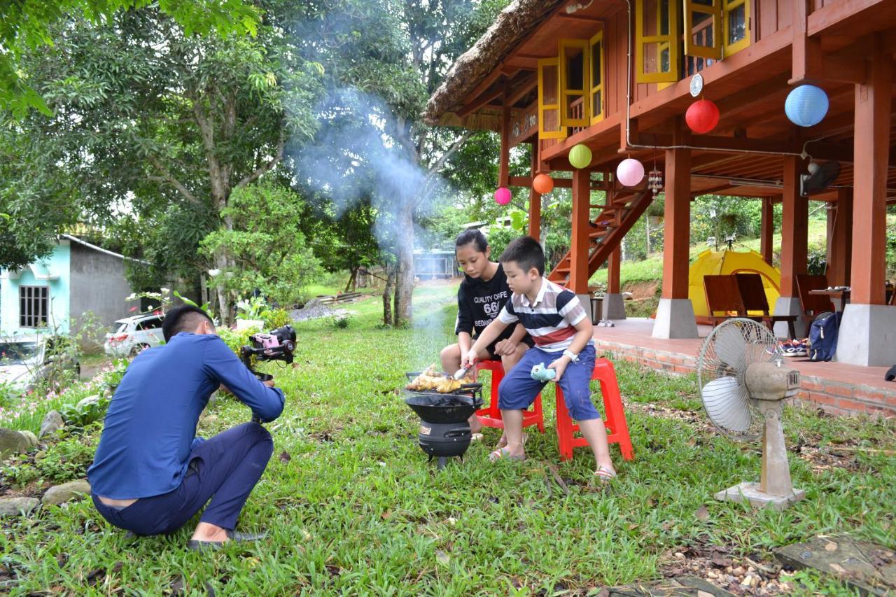 Pai Bjooc Homestay Tuyen Quang Exteriör bild